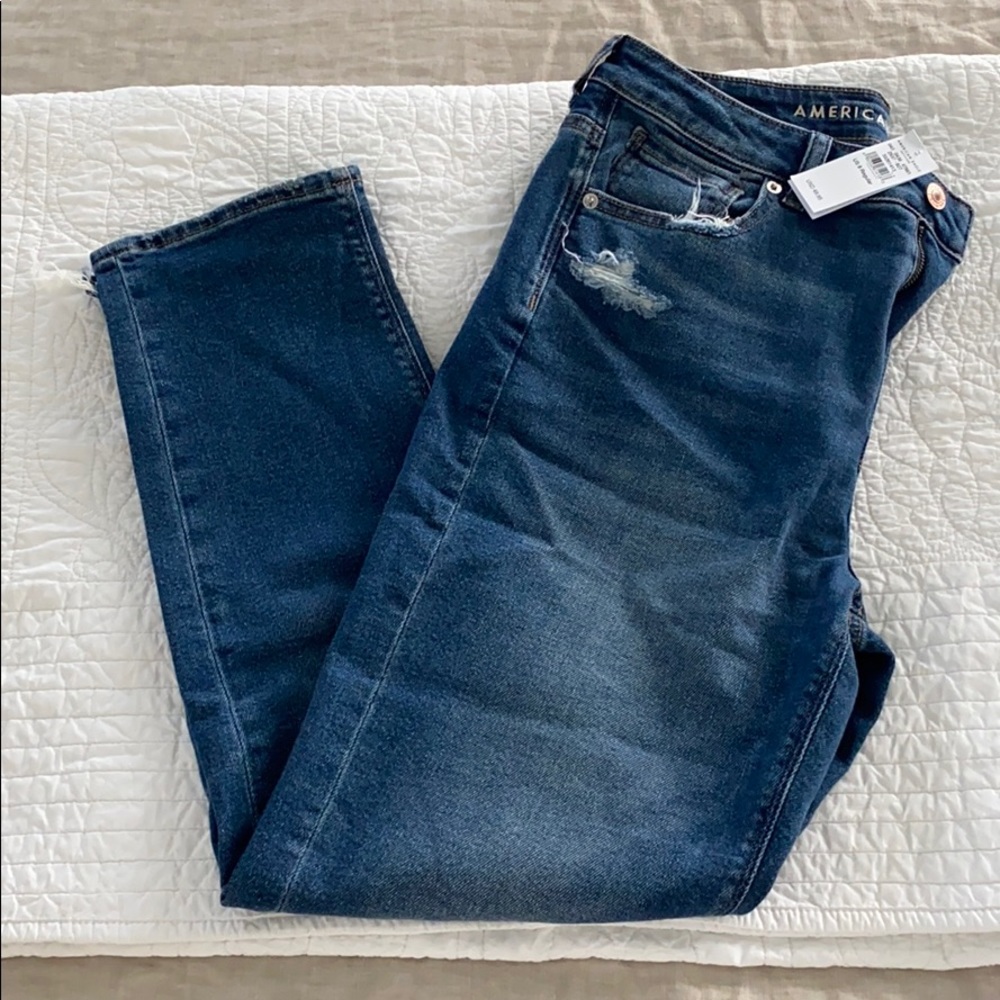 New American Eagle Mom Jeans size 8
